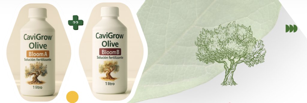 cavigrow® Élite olive — sistema de nutrición integral (línea completa)