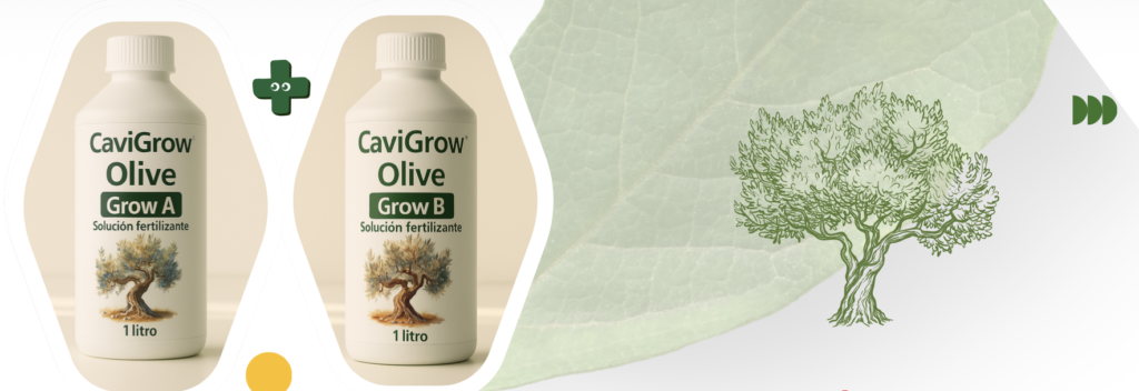 cavigrow® Élite olive — sistema de nutrición integral (línea completa)